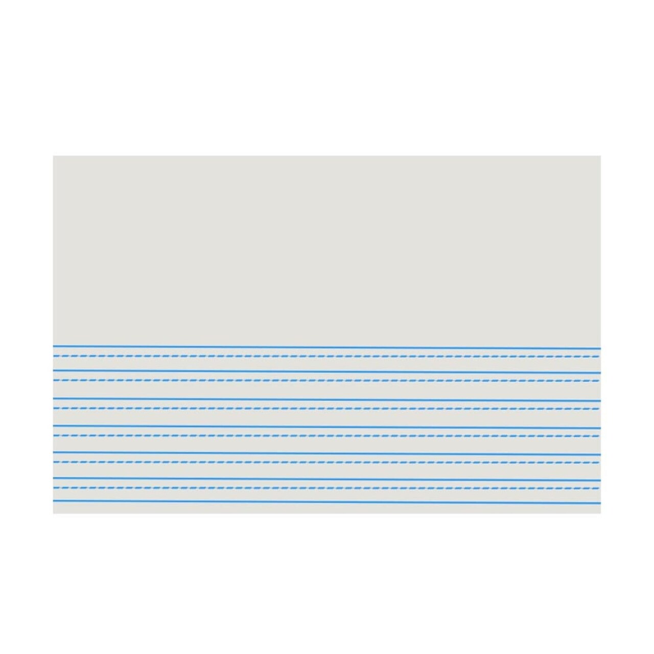 School Smart Storybook Paper, 7/8 Inch Rule, 18 x 12 Inches, 500 Sheets